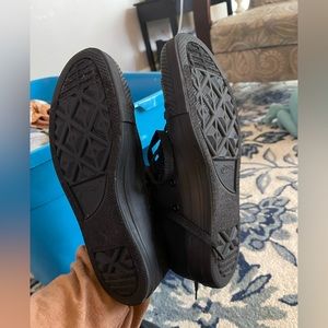 All black converse